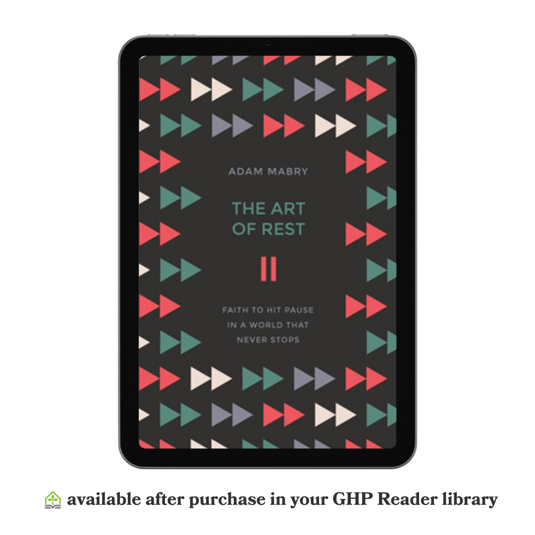 The Art of Rest: Faith to hit pause in a world that never stops (eBook)